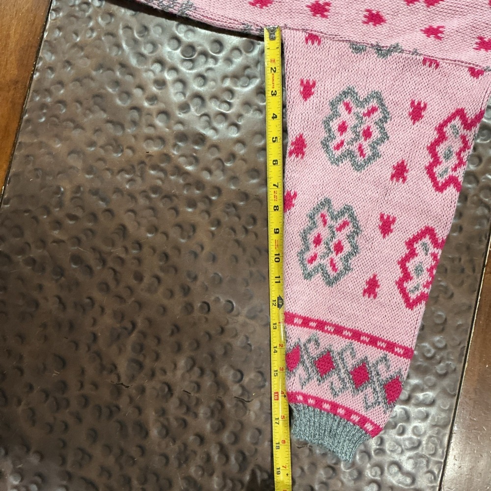 VTG Rafferty Wool Blend Sweater, Pink, Women's Large, Italy, 80's - Picture 8 of 8